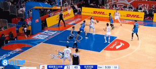 全面开花！朱松玮补扣后廖三宁连中三分 陈国豪连得5分拉开到20分