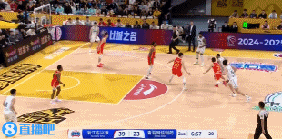 😲要花了？布朗连续得分带领广厦轰出24-3攻击波&分差破20分