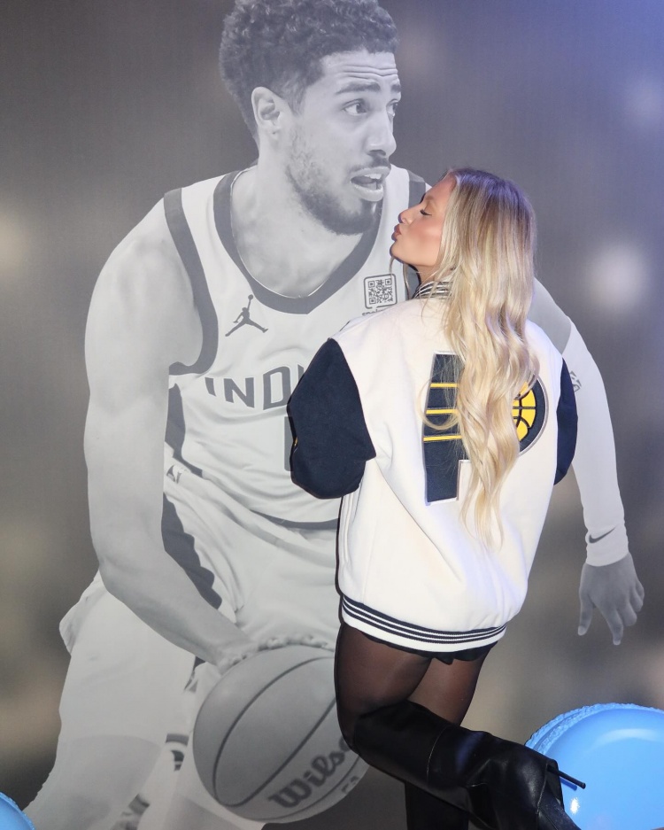 哈利伯顿晒与女友合照:六年光阴&无数回忆&余生共度 爱你❤️