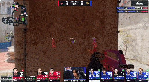 🎮奥斯汀Major:翻中翻夺人心跳 西瓜赛点局找回状态LVG赢下图一